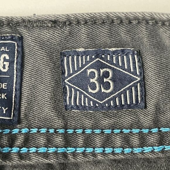 American Rag Men's Denim Cargo Shorts Gray Size 33 - Picture 5 of 14